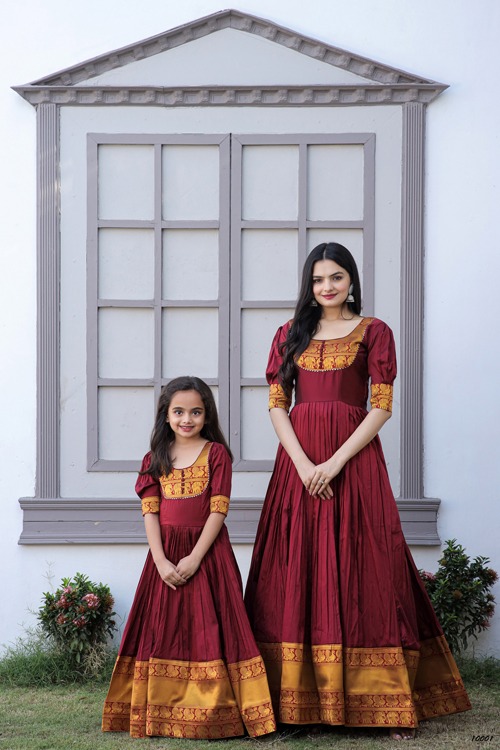 Malia Vol 1 Mother And Daughter Readymade Gown Collection